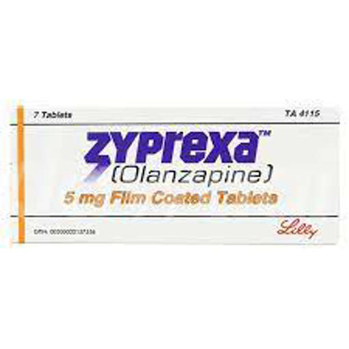 Picture of Zyprexa 5mg Tab 7x4s Imp